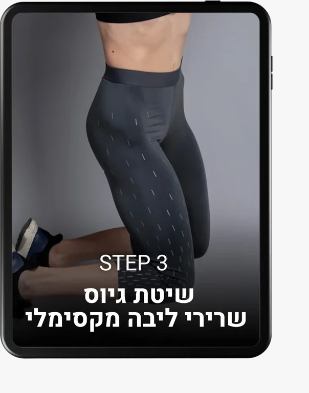 שלב 3: גיוס שרירי הליבה